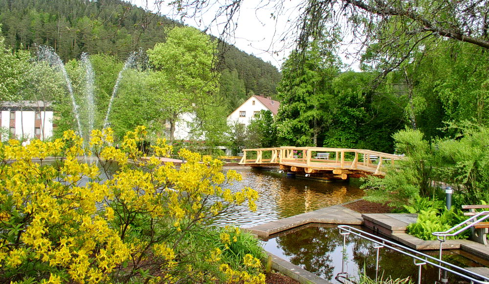 Spa gardens at Enzklösterle
