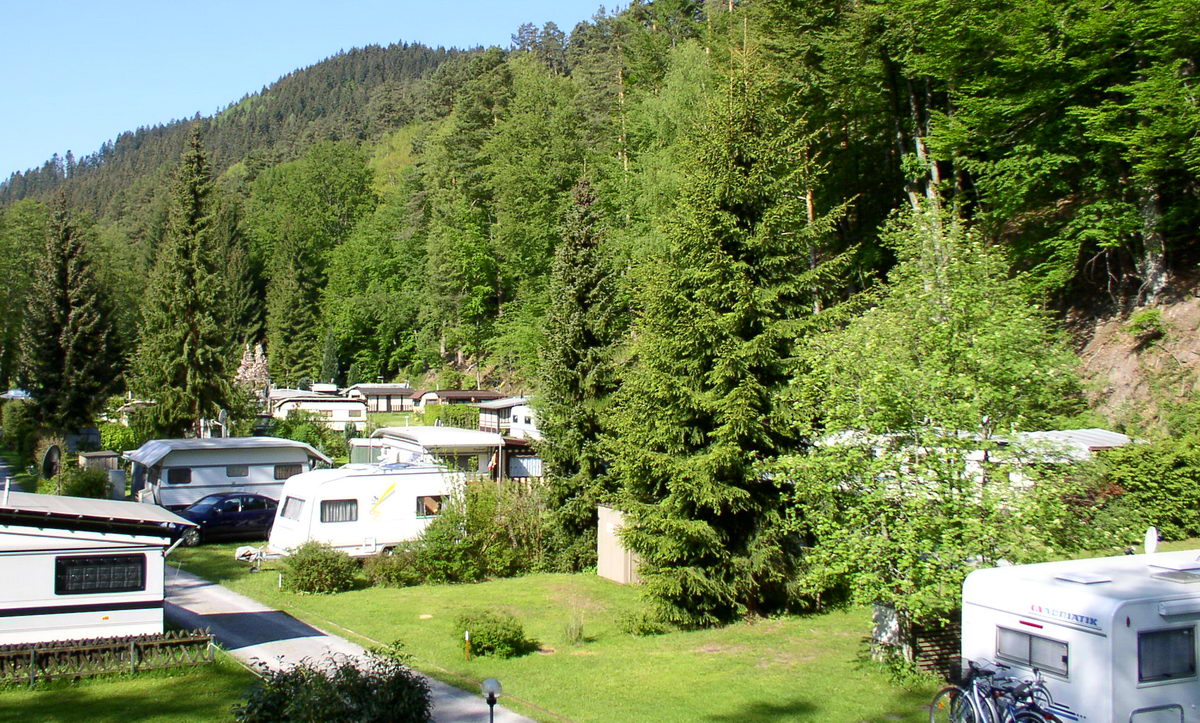 Terrain de caravane sur le camping Müllerwiese