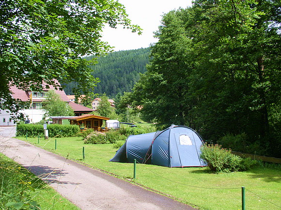 Standplaatsen op het camping Müllerwiese