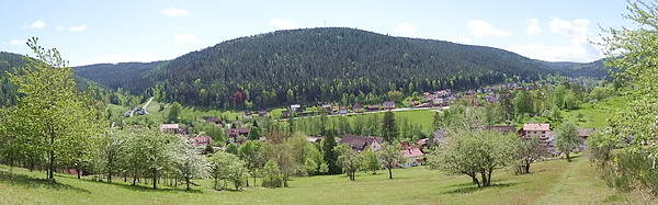Enzklösterle in the Enz-valley