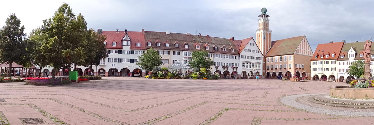 Market place in Freudenstadt
