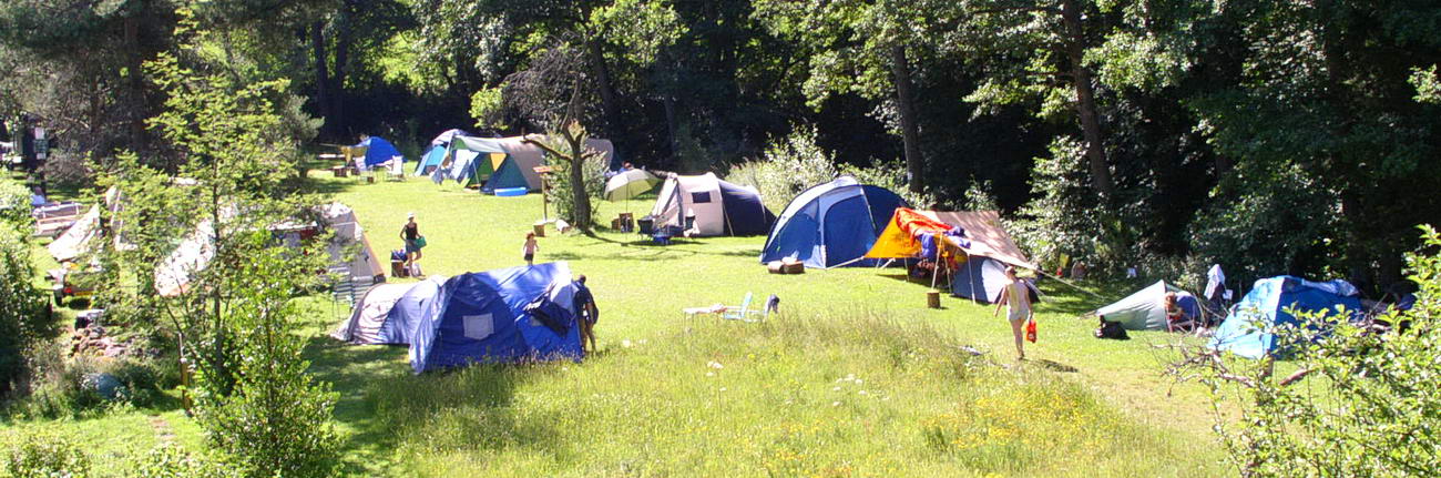 Tentsite at the campground Müllerwiese